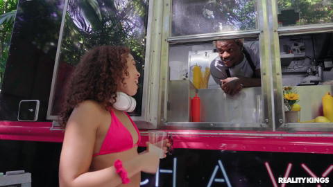 Reality Kings - Willow Ryder Is Fucking Damion Dayski In A Food Truck! - photo 1 of 1