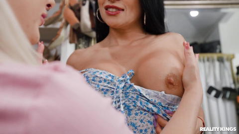 Reality Kings - Gia OhMy And Sandy Love Have Lesbian In A Dressing Room! - photo 6 of 24