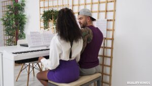 Barbie Rous Skips The Piano Lesson To Fuck Juan Lucho!