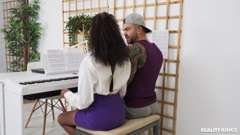 Reality Kings - Barbie Rous Skips The Piano Lesson To Fuck Juan Lucho! - photo 1 of 1