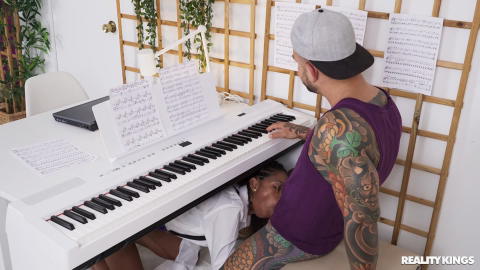Reality Kings - Barbie Rous Skips The Piano Lesson To Fuck Juan Lucho! - photo 1 of 1