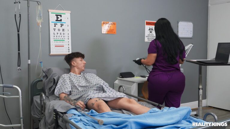 Reality Kings - Lissa Aires A Horny Nurse With Curves Fucking Ethan Seeks! - photo 1 of 1