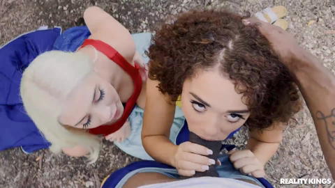 Reality Kings - Gia OhMy And Willow Ryder Fucking Damion Dayski In A Pickup Truck Bed! - photo 7 of 24