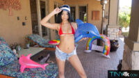 Tiny 4K - Katarina Karson Boobs In A Bikini Has Sam Shock’s Cock Really Hard! - photo 1 of 1
