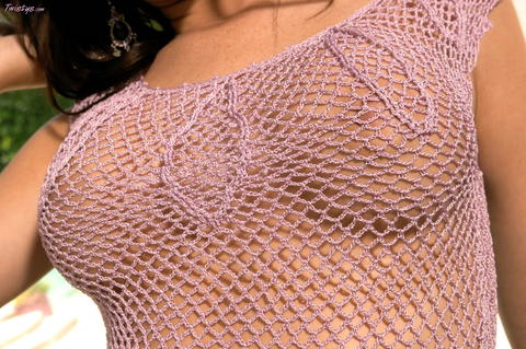 Veronica Saint - Veronica Saint In A Short Sexy Fishnet Dress! - photo 12 of 25
