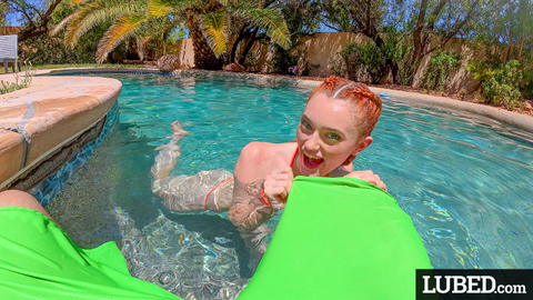Lubed - Gracey Fox Lubed Up For A Cream Pie And Facial From Brock Cooper! - photo 6 of 50