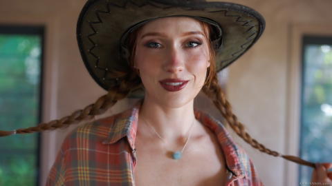 Evil Angel - Scarlet Chase As A Sexy Cowgirl Fucking Her Ass With A Chance Flared Dildo! - photo 1 of 24