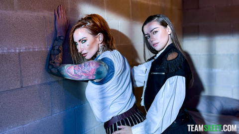 Selena Love - Dyked With Selena Love And Sophia Locke Jail Cell Lesbian Sex Pictures! - photo 5 of 24