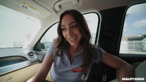 Sisi Rose - Sisi Rose Hopes In His Car And Gets Slutty! - photo 1 of 1