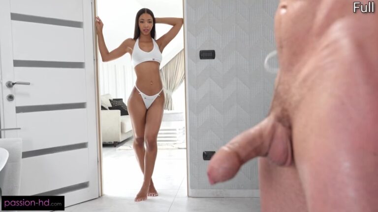 Lia Lin - Lia Lin Masturbates Before Fucking A Hung White Guy! - photo 1 of 1