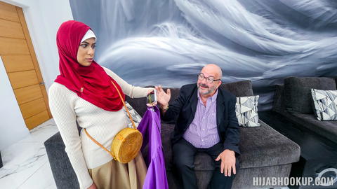 Reyna Belle - Reyna Belle’s Hijab Gets Covered In Cum! - photo 1 of 1