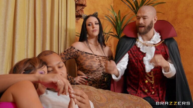 Alexis Fawx - Alexis Fawx, Angela White, Xander Corvus And Ricky Johnson Group Sex Pictures! - photo 1 of 1