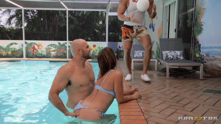 Alexis Fawx - Alexis Fawx And JMac Fucking Hard Poolside! - photo 1 of 1