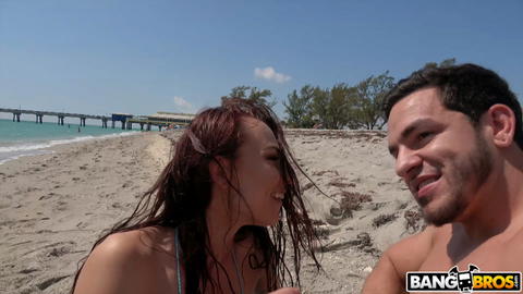 Aidra Fox - Aidra Fox Sucking A Dick On The Beach! - photo 14 of 24
