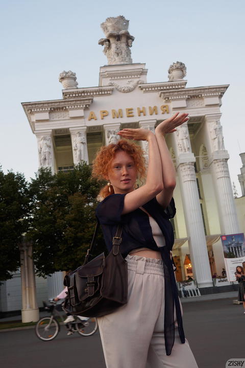 Zishy - Arina Bik Posing In The Mother Land! - photo 2 of 8