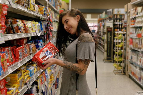 Zishy - Sasha Apex Going The Supermarket! - photo 1 of 8
