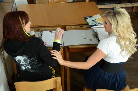 St Mackenzie's - Amy & Sarah Undress Each Other! - photo 1 of 15