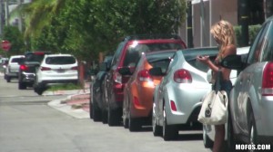 Valentina Gives Him Road Head While In Just Her String Bikini!