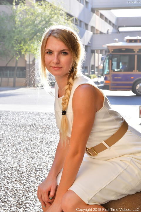 FTV Girls - Angelina II Out In Her Sexy And Tight Dress! - photo 1 of 1