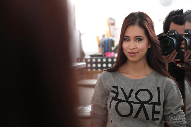 Paula Shy With Some Behind The Scenes Pictures!