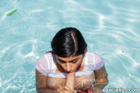 Mia Khalifa - Mia Khalifa Pictures From Her Sex Scene For “Big Tit Cream Pie”! - photo 8 of 24