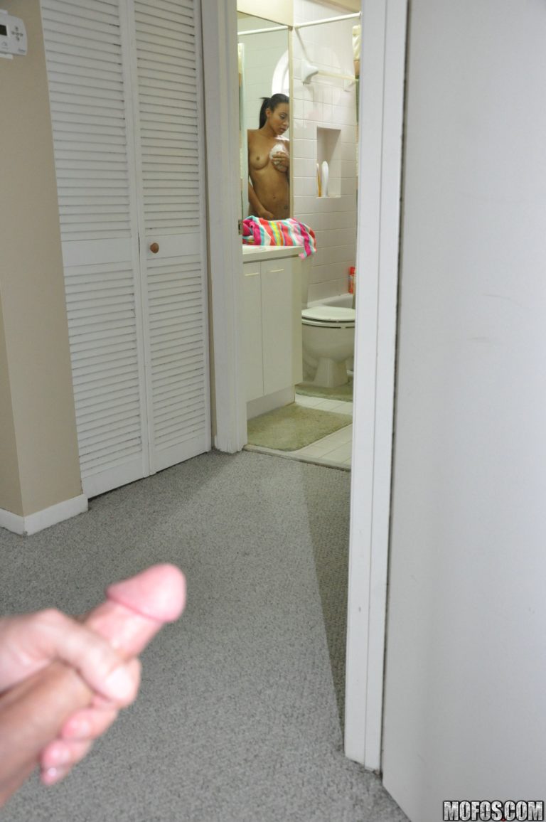 Adrian Maya - Adrian Maya Lets Her Roommate Get Some Pussy! - photo 1 of 1