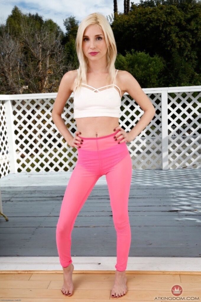 Piper Perri - Piper Perri In Her Pink Sheer Pantyhose! - photo 1 of 24
