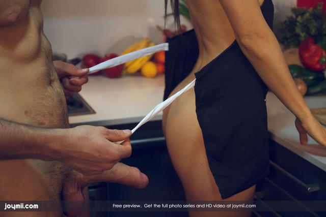 Alexa Tomas Cooking Up Some Sex In The Kitchen!