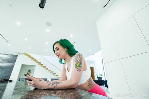 Gia Paige - Use POV With A Green Haired Gia Paige! - photo 6 of 24