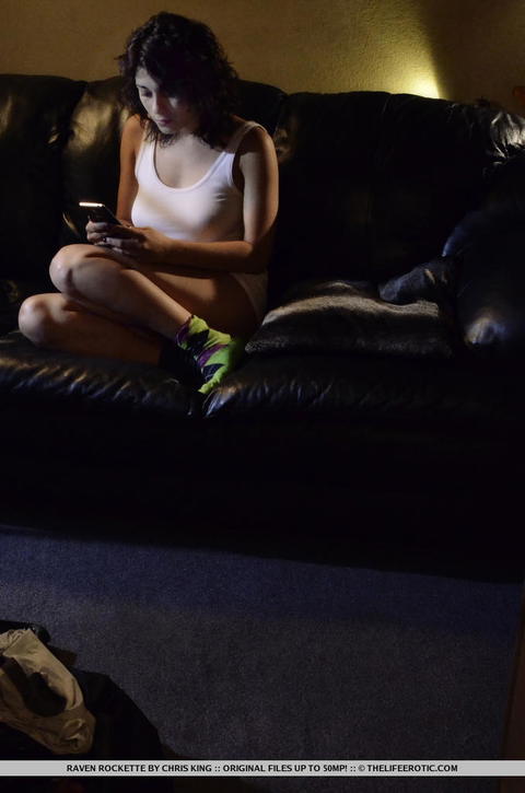 Raven Rockette - Raven Rockette Spends The Night Masturbating! - photo 1 of 1