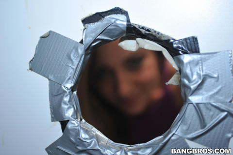 Remy LaCroix - Remy Lacroix Gets Down To Sucking A Cock At A Glory Hole! - photo 4 of 24