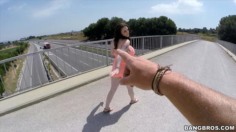 Harmony Reigns - Harmony Reigns Having Sex Under A Bridge! - photo 1 of 1
