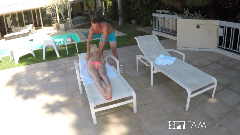 Elsa Jean - Elsa Jean String Bikini Comes Off And Then They Fuck! - photo 1 of 1