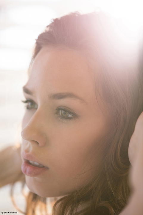 Madi Meadows - Madi Meadows In Just Her Black Fishnet Stockings And Garter Belt! - photo 1 of 1