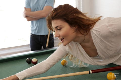 Adria Rae - Adria Rae Shoot Pool Before Getting Fucked! - photo 2 of 16