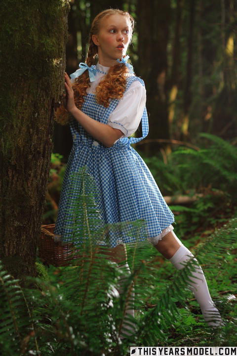 This Years Model - Dolly Little Out In The Woods Doing Cosplay! - photo 1 of 1