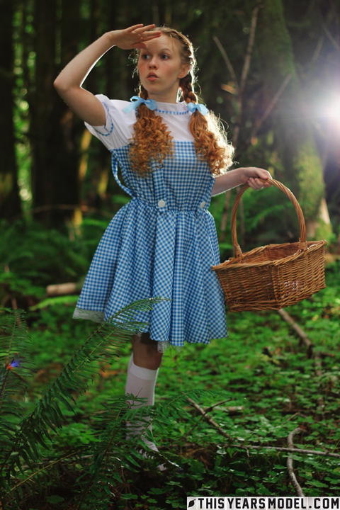 This Years Model - Dolly Little Out In The Woods Doing Cosplay! - photo 1 of 1