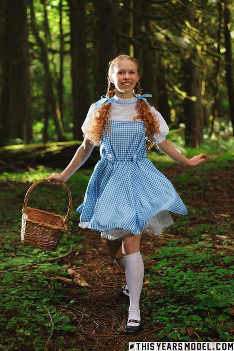 This Years Model - Dolly Little Out In The Woods Doing Cosplay! - photo 1 of 1
