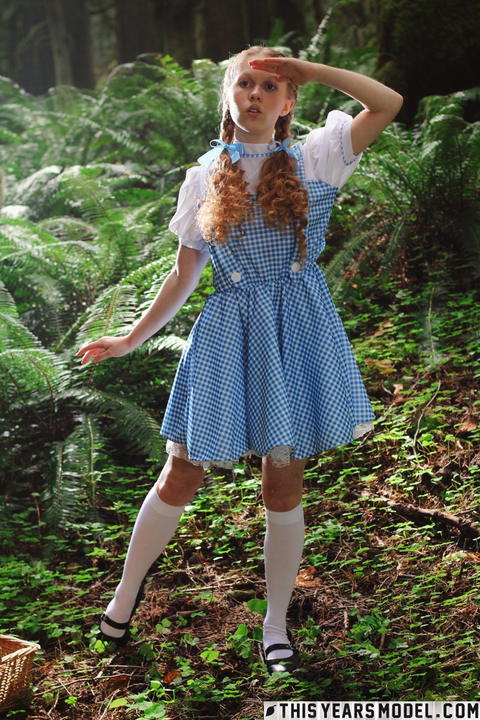 This Years Model - Dolly Little Out In The Woods Doing Cosplay! - photo 1 of 1