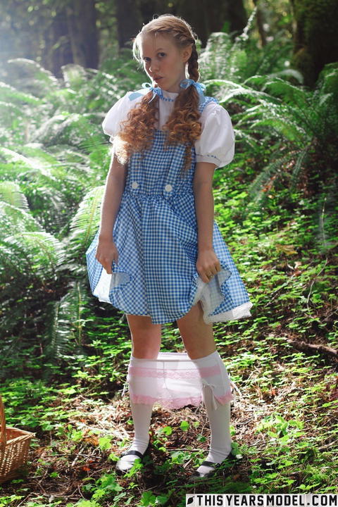 This Years Model - Dolly Little Out In The Woods Doing Cosplay! - photo 8 of 15