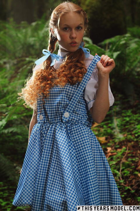 This Years Model - Dolly Little Out In The Woods Doing Cosplay! - photo 9 of 15