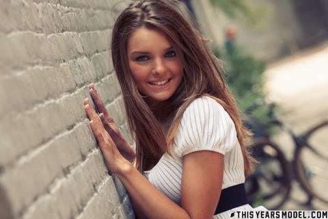 This Years Model - Michelle Jean So Hot While Just Posing On A Stool! - photo 1 of 15