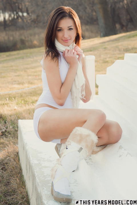 This Years Model - Sienna In The Littlest Booty Shorts Ever! - photo 1 of 1
