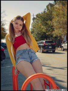 Lana Lea Is Back In Little Booty Shorts!