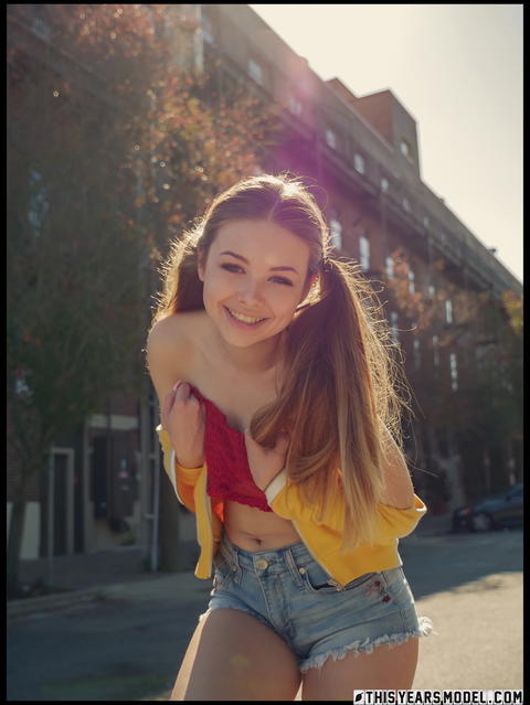 This Years Model - Lana Lea Is Back In Little Booty Shorts! - photo 7 of 15