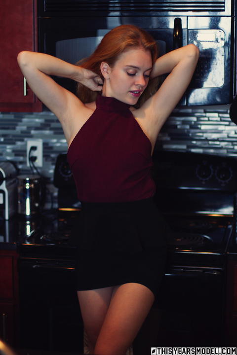 This Years Model - Celeste Rasmussen Is Heating Up The Kitchen! - photo 1 of 10