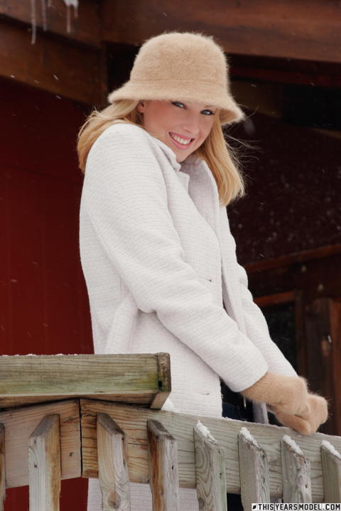 This Years Model - Crissy Snow Is Uh, Out In The Snow! - photo 1 of 1