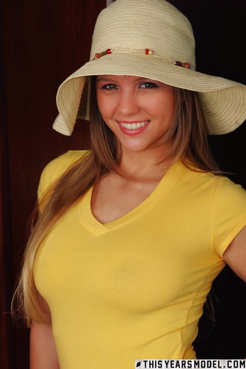 This Years Model - Dawson Miller Takes Off Her Pants And Top! - photo 1 of 1