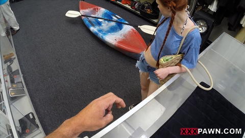 Dolly Little - Dolly Little Fucking And Sucking At A Porn Shop! - photo 1 of 1
