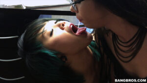 Taylor Reed And Saya Song Shares A Cock And It’s Cum!